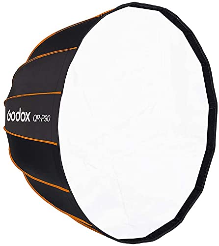 Amazon | Godox QR-P90 90CM パラボリックソフトボックス クイック